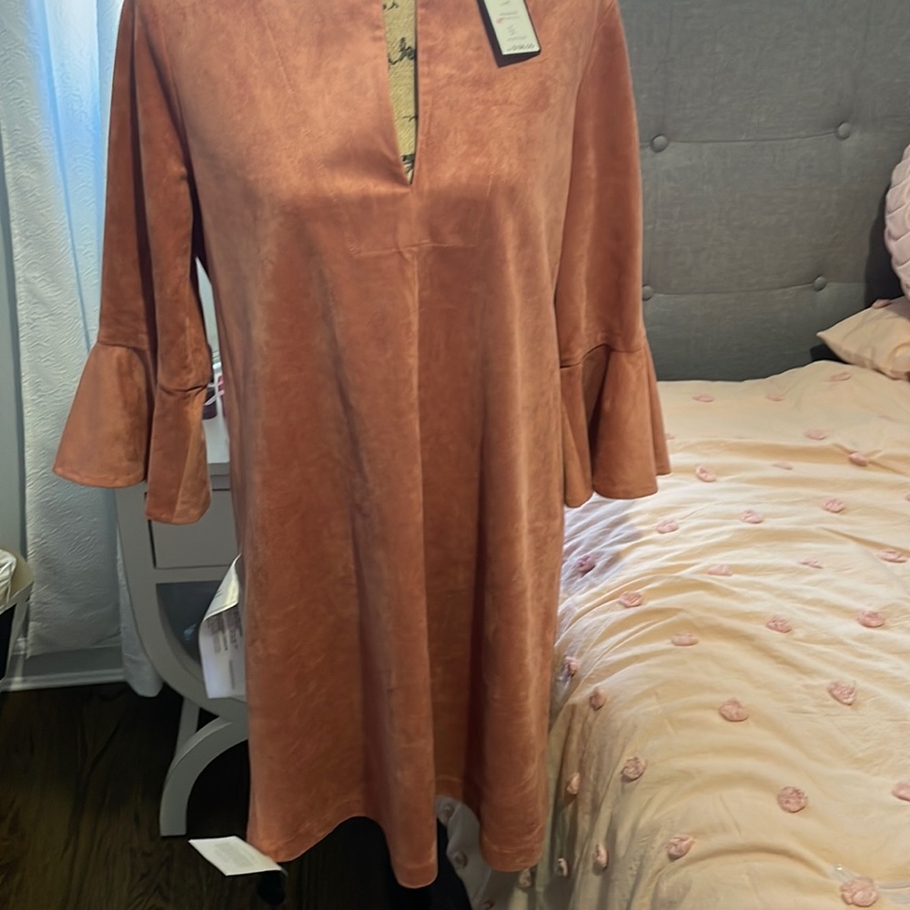 BCBG Suede Dress